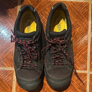 Keen Steel Toe Black Leather Work Shoes ASTM F2413-11